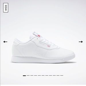 Reebok Classic Princess Retro Sneakers Size 7.5